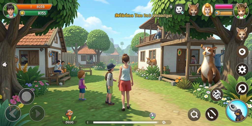 Tangkapan layar utama dari gameplay Simulation yang menarik.