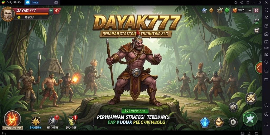 Tampilan gameplay <strong>DAYAK777</strong> yang menarik dan interaktif.
