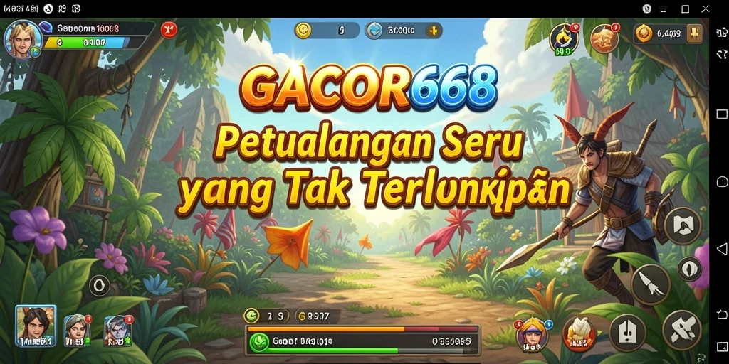 Screenshot GACOR668 menampilkan aksi mendebarkan dalam dunia petualangan.