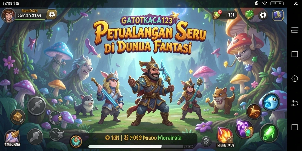 Tangkapan layar GATOTKACA123 menampilkan aksi petualangan yang mendebarkan.