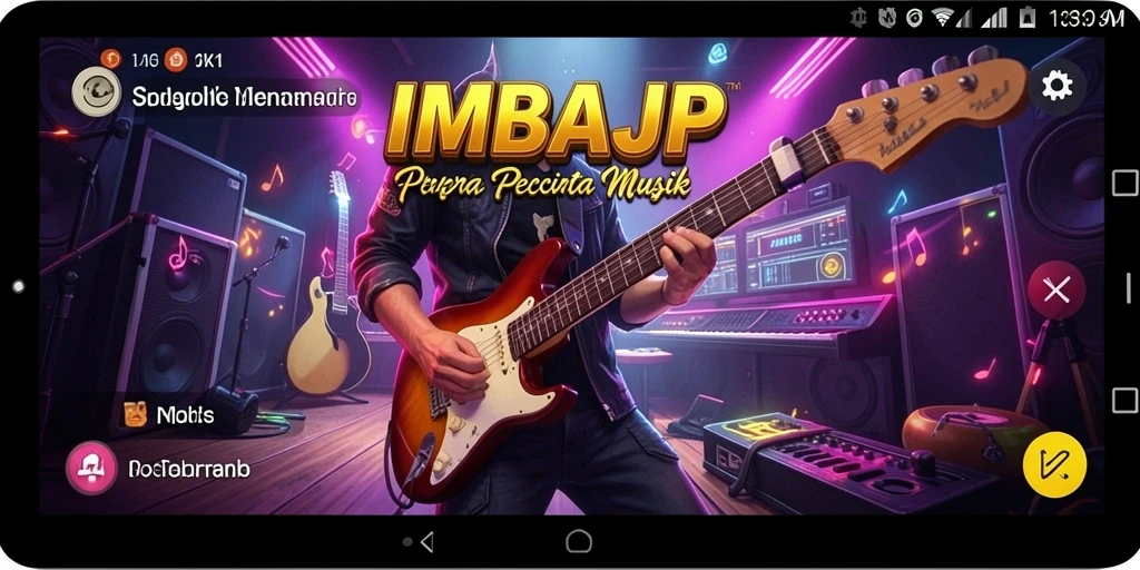 Tampilan menarik dari gameplay IMBAJP yang memukau.