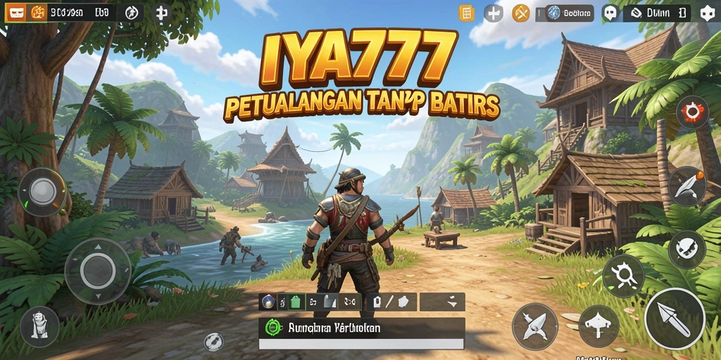 Tampilan gameplay IYA777 yang memukau di dunia terbuka.