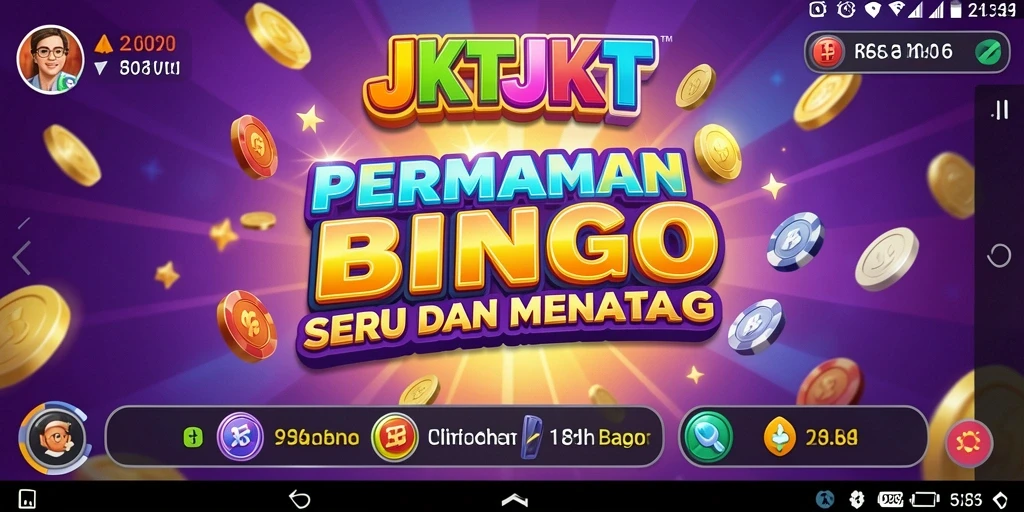 Tampilan gameplay seru dari <strong>JKTJKT</strong> dengan banyak pemain Bingo.