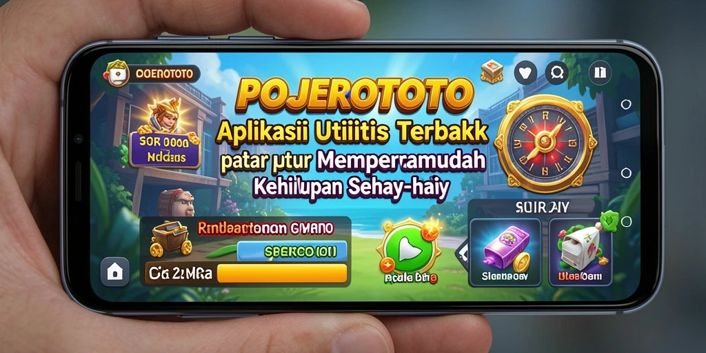 Tampilan menarik POJEROTOTO yang mudah dipahami pengguna.
